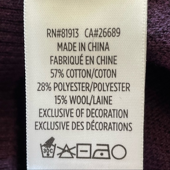 Robert Graham Brennand  Half Zip Pullover Sweater Size Medium - Picture 6 of 8